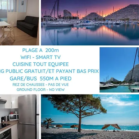 Venus - Climatisé - Marina Baie Des Anges Villeneuve-Loubet